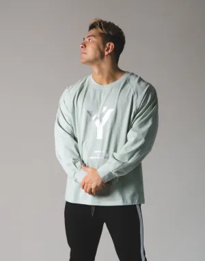 Ý Logo Long T-Shirt - Mint