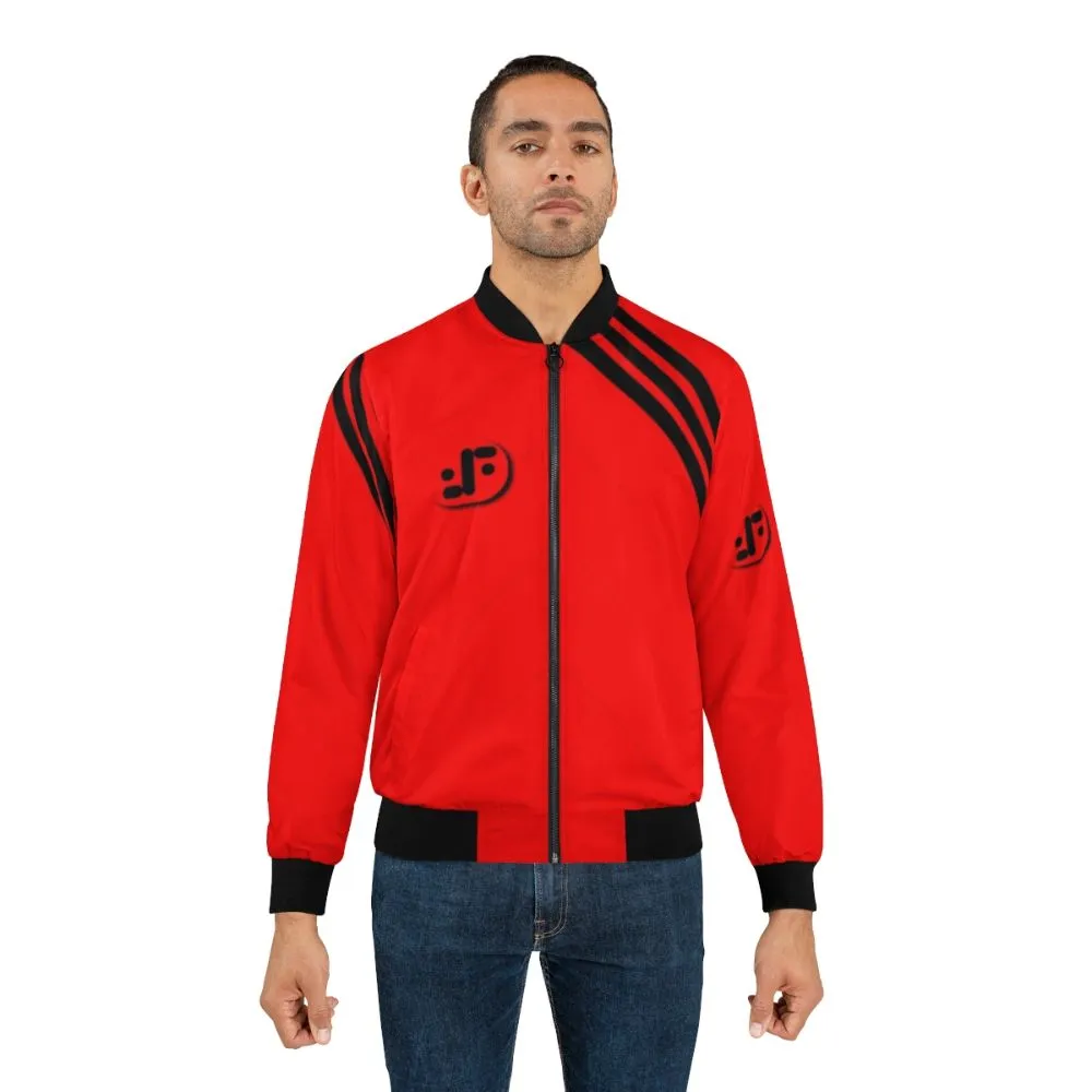 80s Bomber Jacket | V Visitor Uniform Jacket