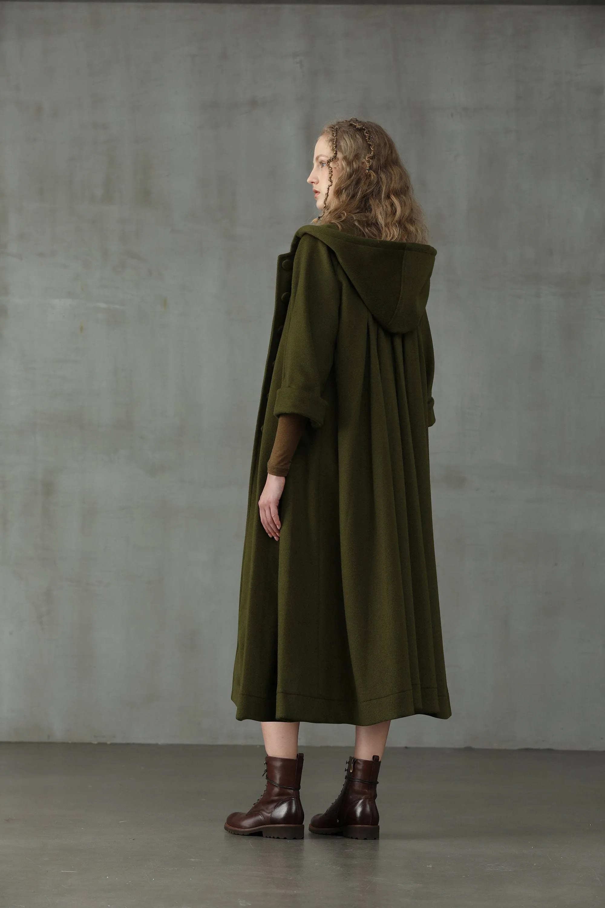 Academy 06 | hooded wool coat jacket