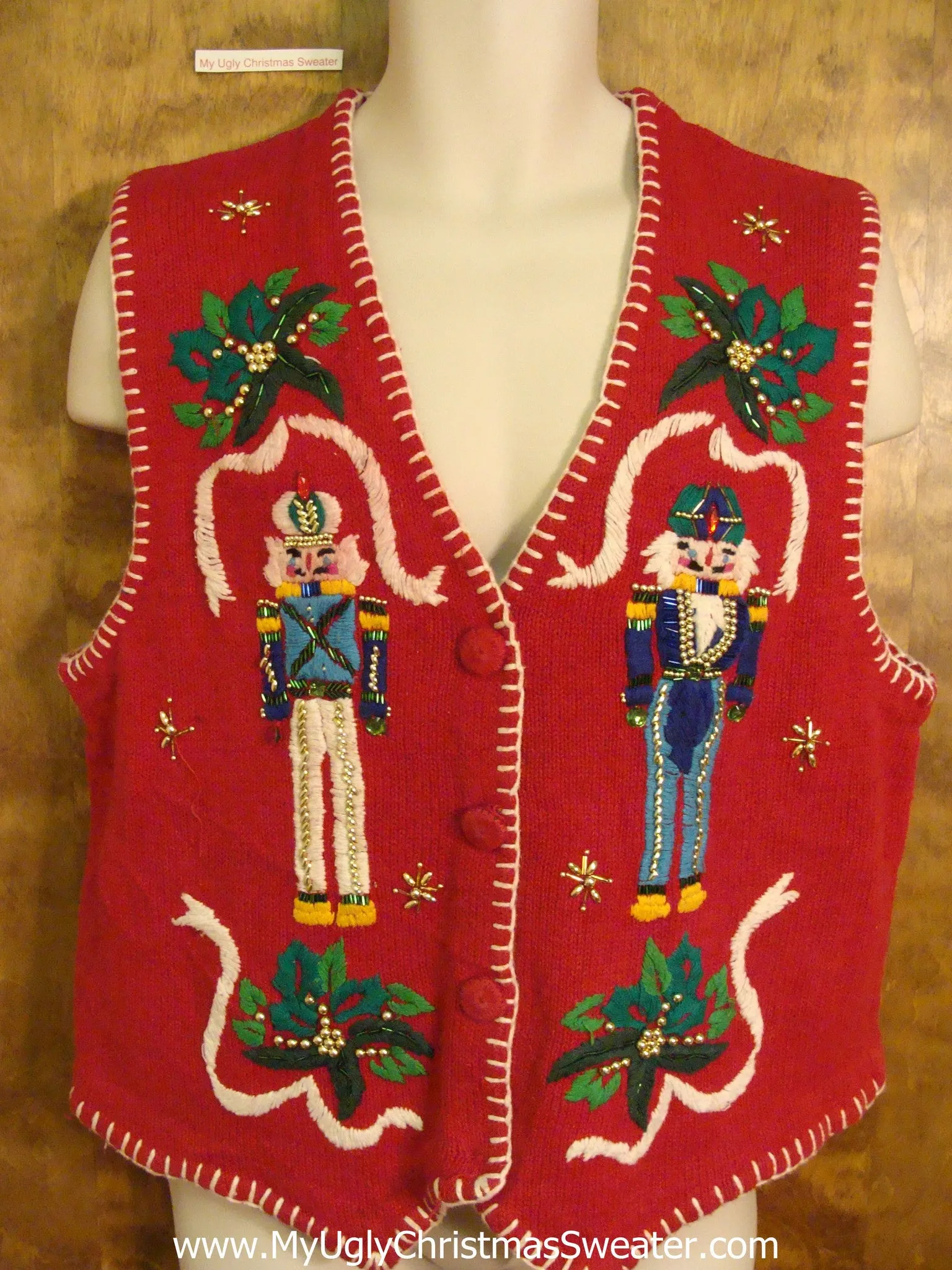 Best Dueling Nutcrackers Christmas Sweater Vest