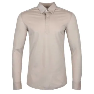 BOSS C Hal HBD Shirt in Light Beige