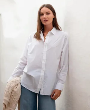 Bronte Relaxed Button-Up Top