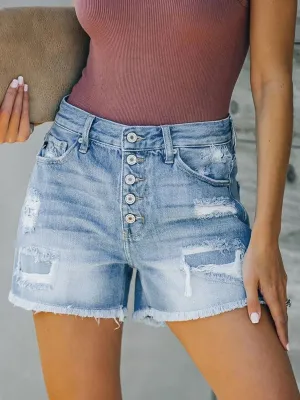 Casual Denim Shorts