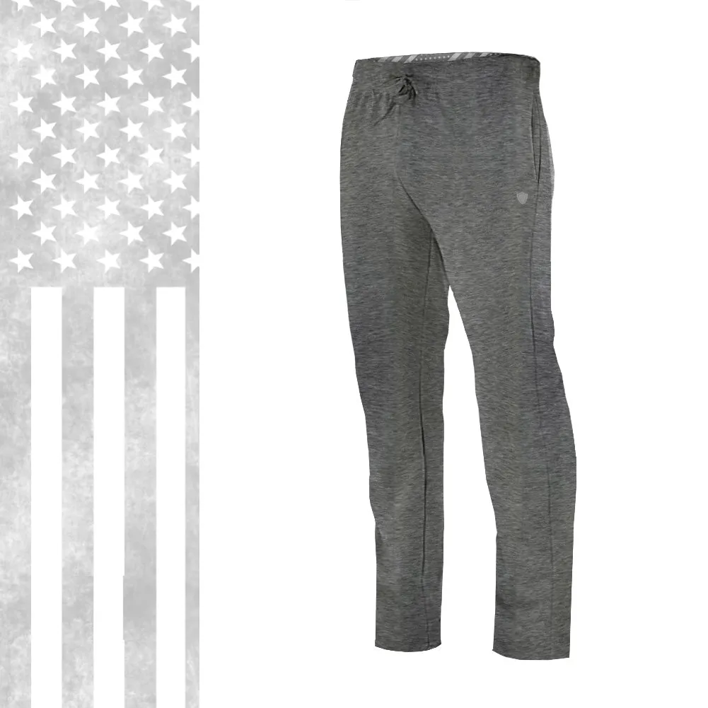 Classic Sweatpants | Ghost American Flag | Dark Heather Grey PreOrder