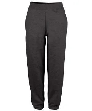 College cuffed sweatpants | Charcoal