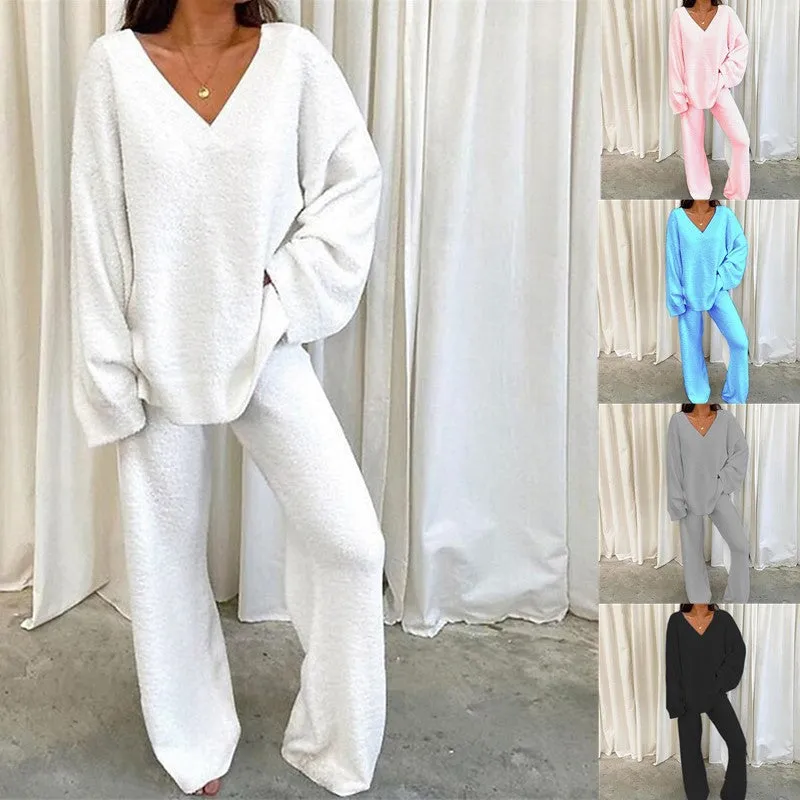 Cozy Blue 2pc Loungewear Set