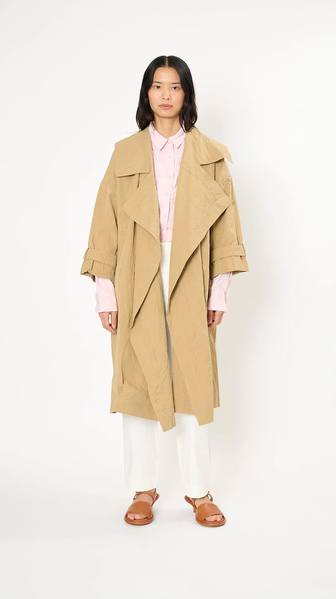 Cubica Coat in Camel