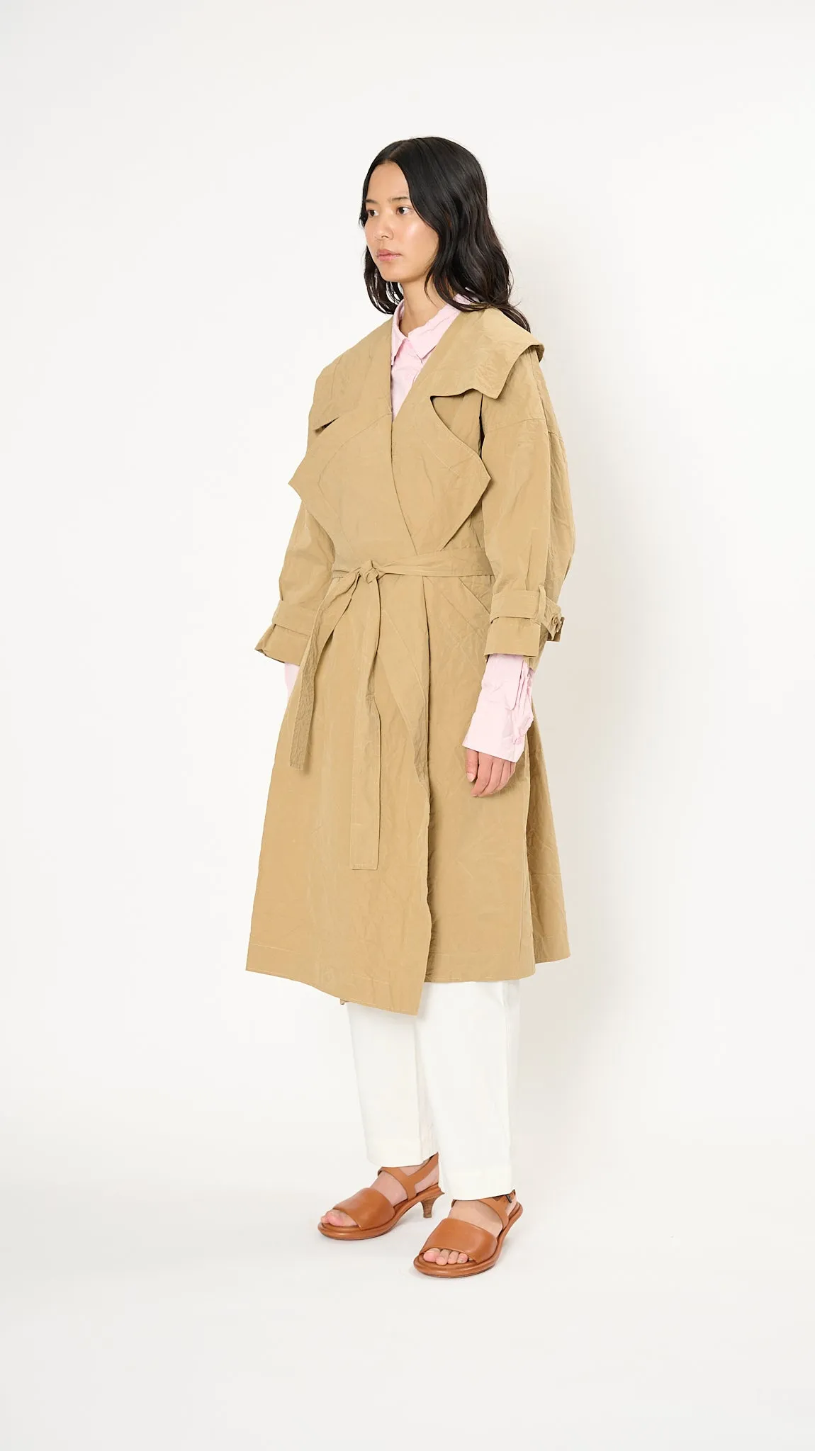 Cubica Coat in Camel