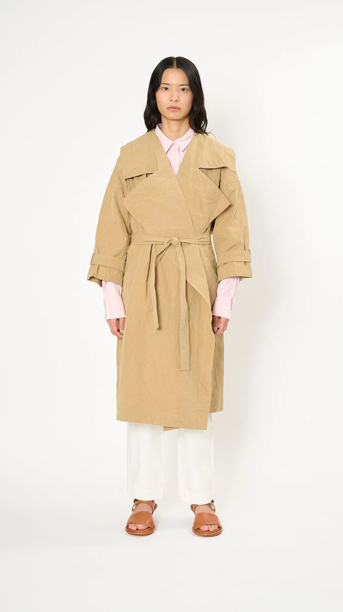 Cubica Coat in Camel