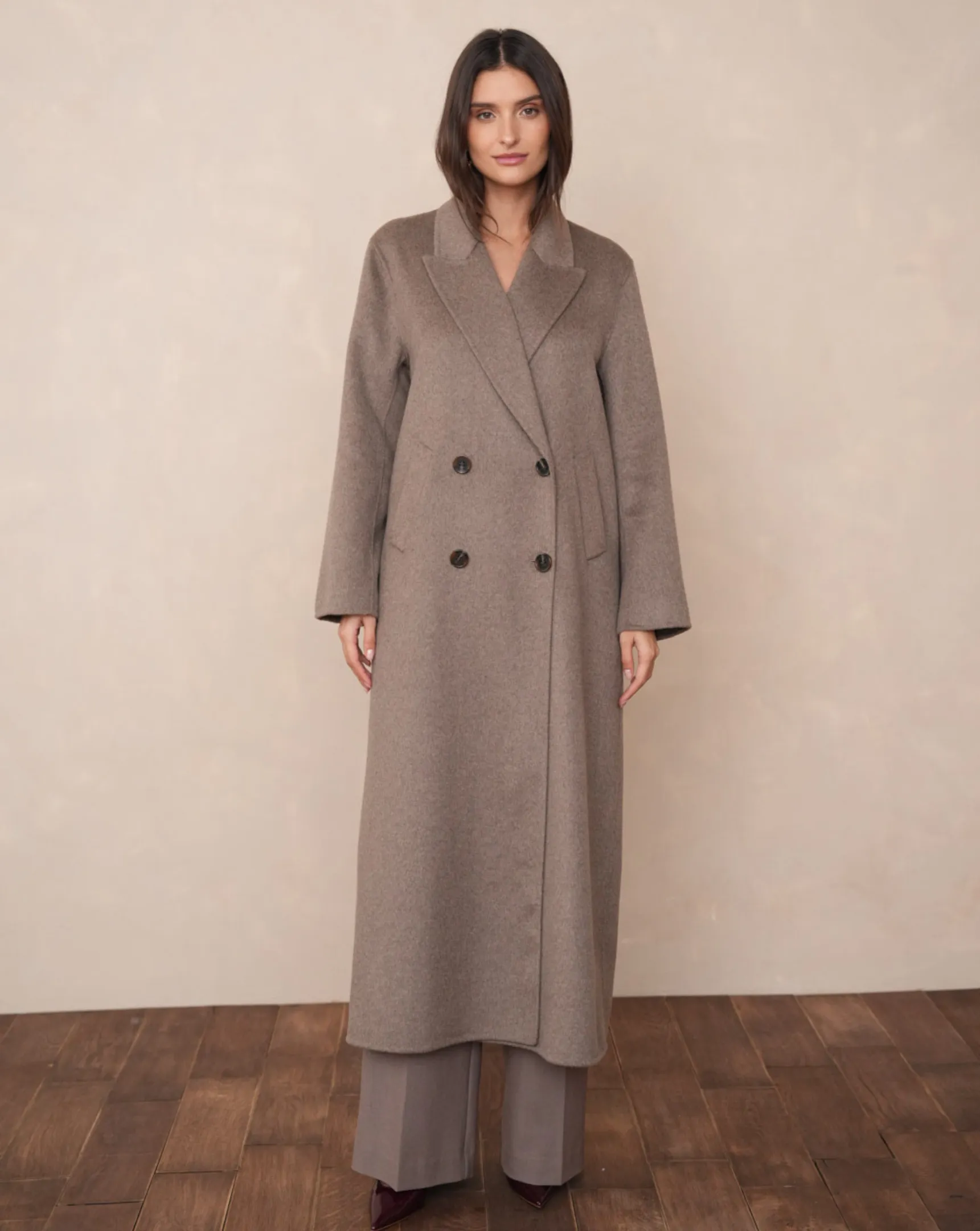 Extra Long Wool Coat