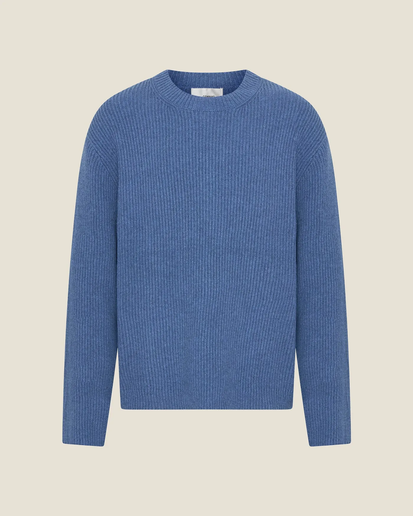 Fisherman Rib Crewneck Sweater