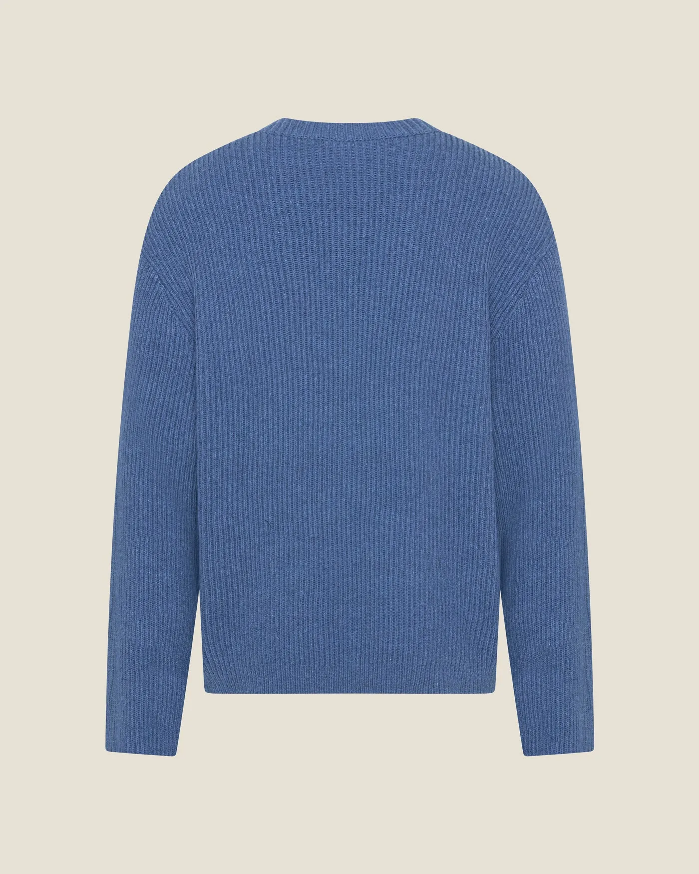 Fisherman Rib Crewneck Sweater