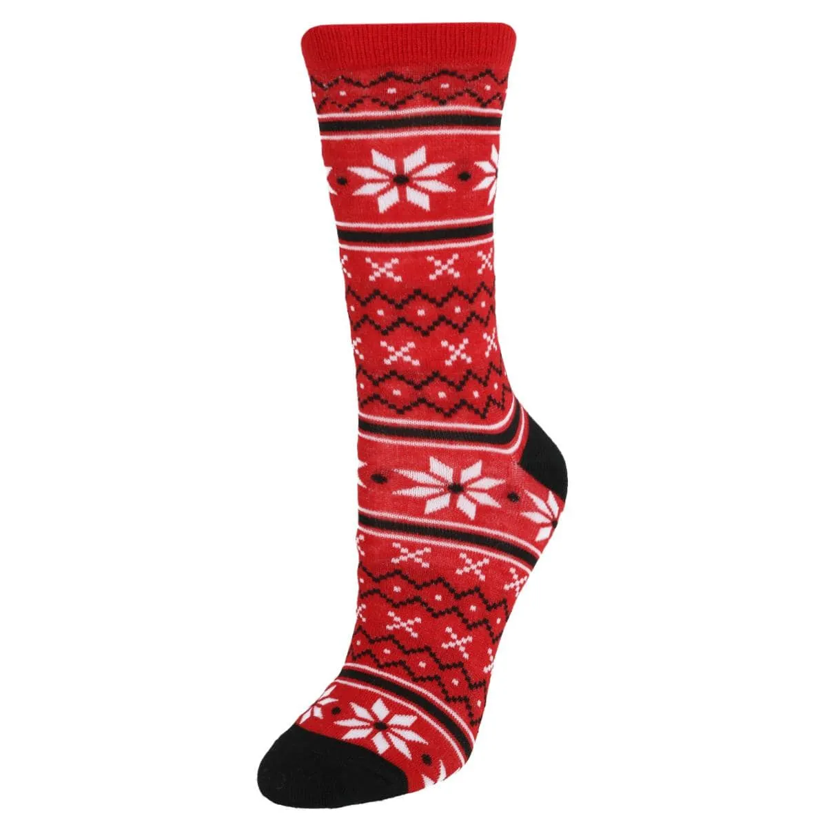 Gold Medal Women's Christmas Stocking w/ 2 pack Novelty Crew Socks