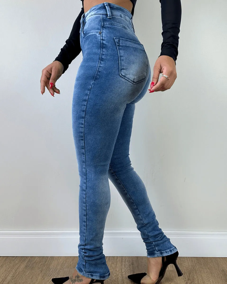 High-Rise Becky-Jeans