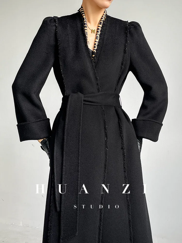 Huanzi handmade double-sided cashmere wool  coat - Mode