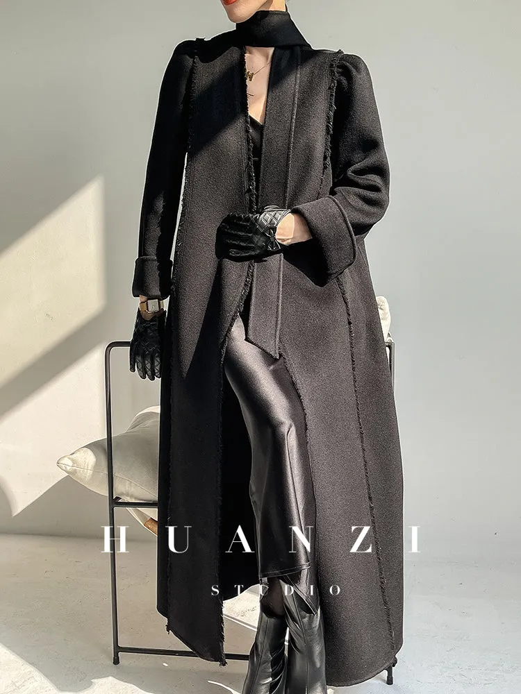 Huanzi handmade double-sided cashmere wool  coat - Mode