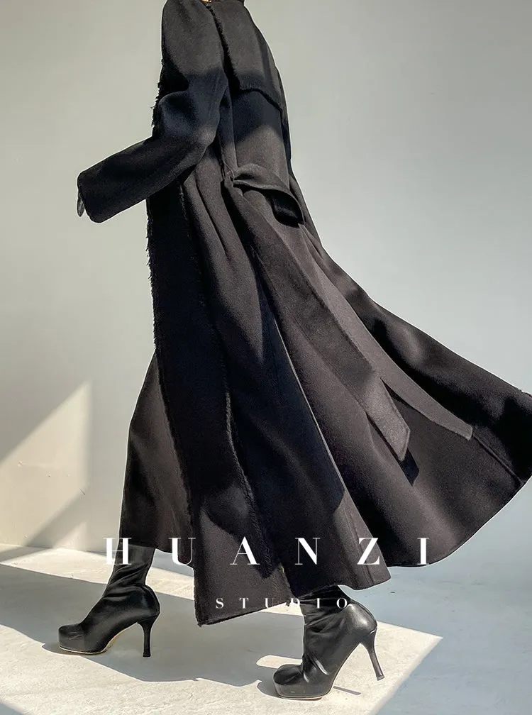 Huanzi handmade double-sided cashmere wool  coat - Mode