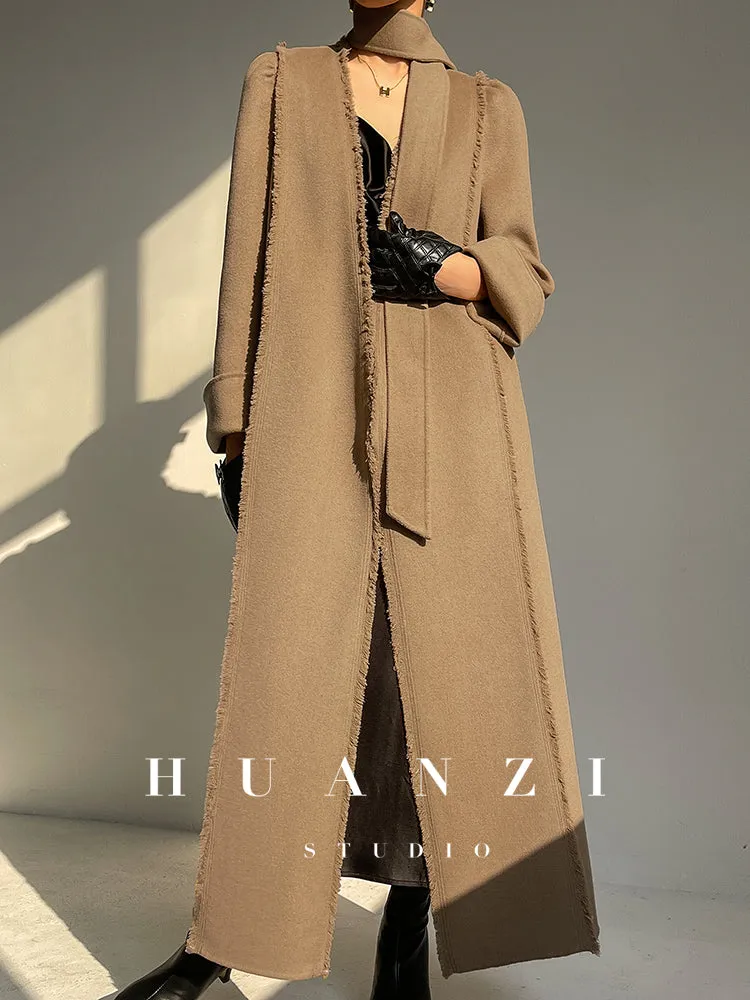 Huanzi handmade double-sided cashmere wool  coat - Mode