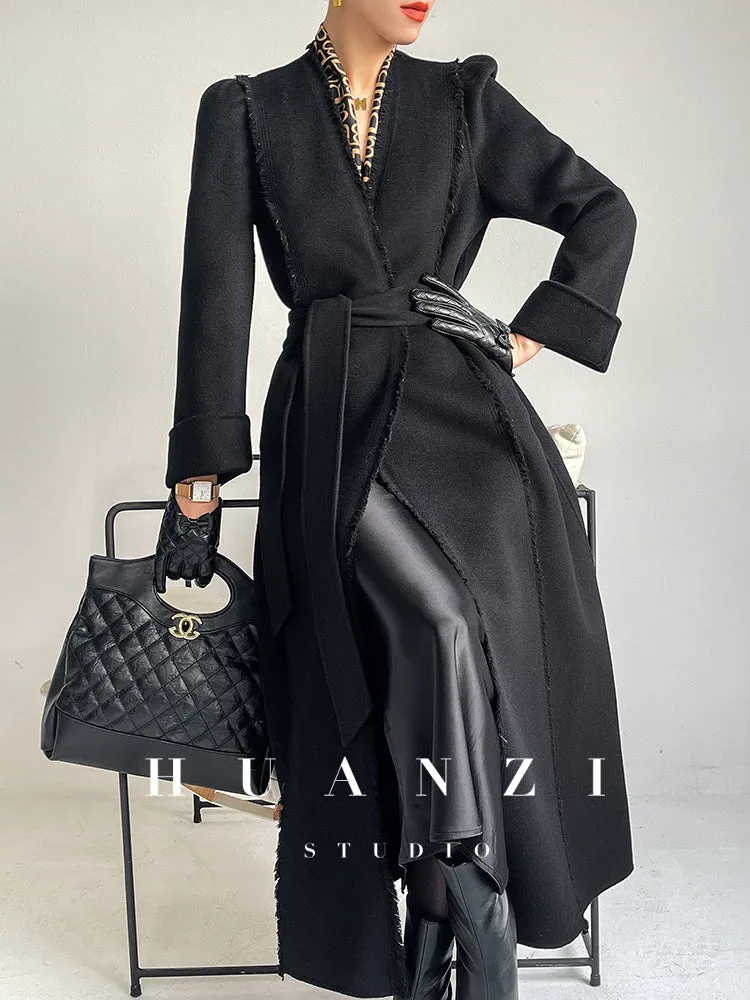 Huanzi handmade double-sided cashmere wool  coat - Mode