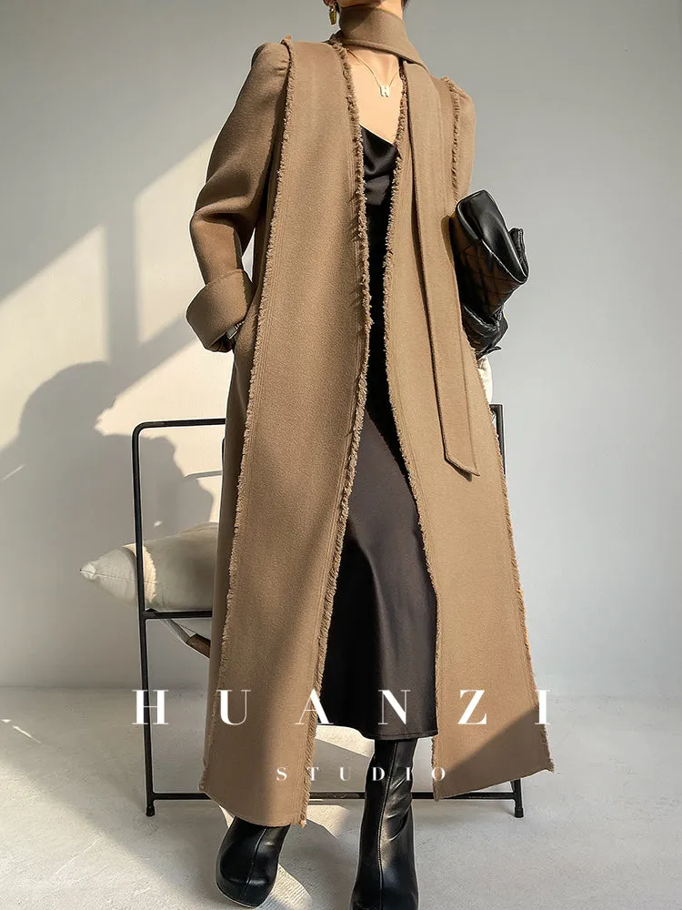 Huanzi handmade double-sided cashmere wool  coat - Mode