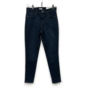 Jeans Skinny By Loft In Blue Denim, Size: 0