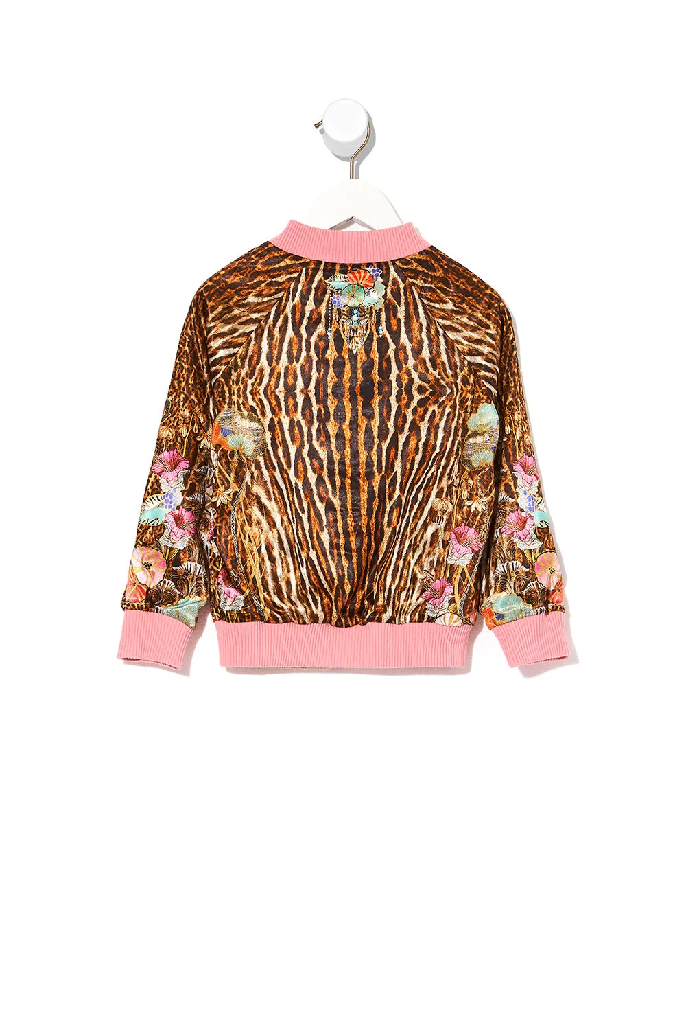 KIDS REVERSIBLE BOMBER JACKET ZIBA ZIBA