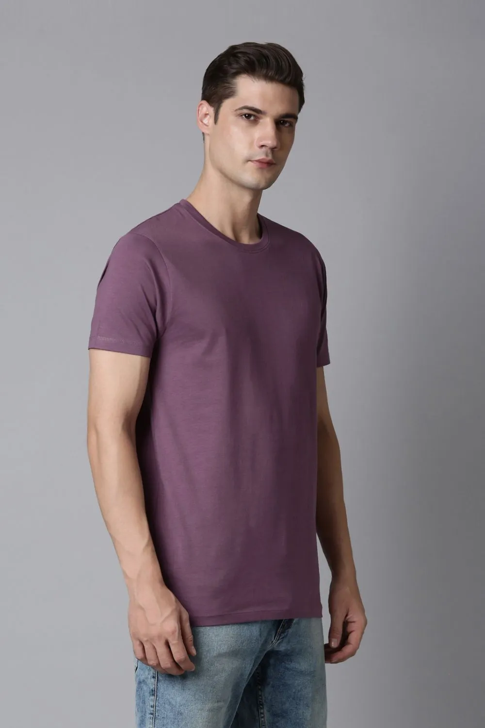 Light maroon Cotton IQ Basics