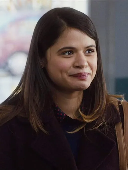 Melonie Diaz Wool Trench Coat