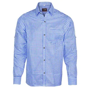 Men's Formal Dress Shirt in Blue Casual Dress Shirt