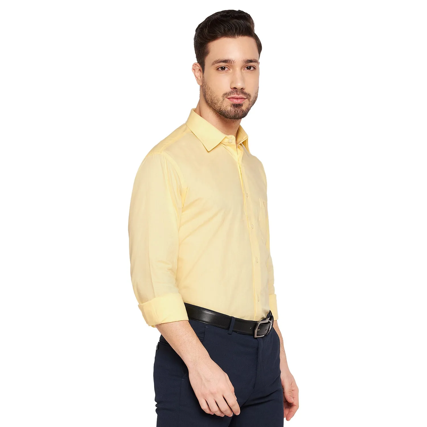 Mens Yellow Shirt