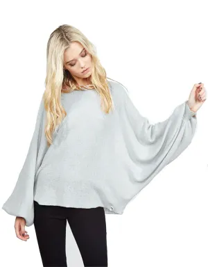 Michael Lauren Paxten Oversized Draped Cashmere Sweater