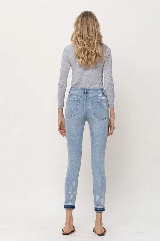 Mid Rise Crop Skinny