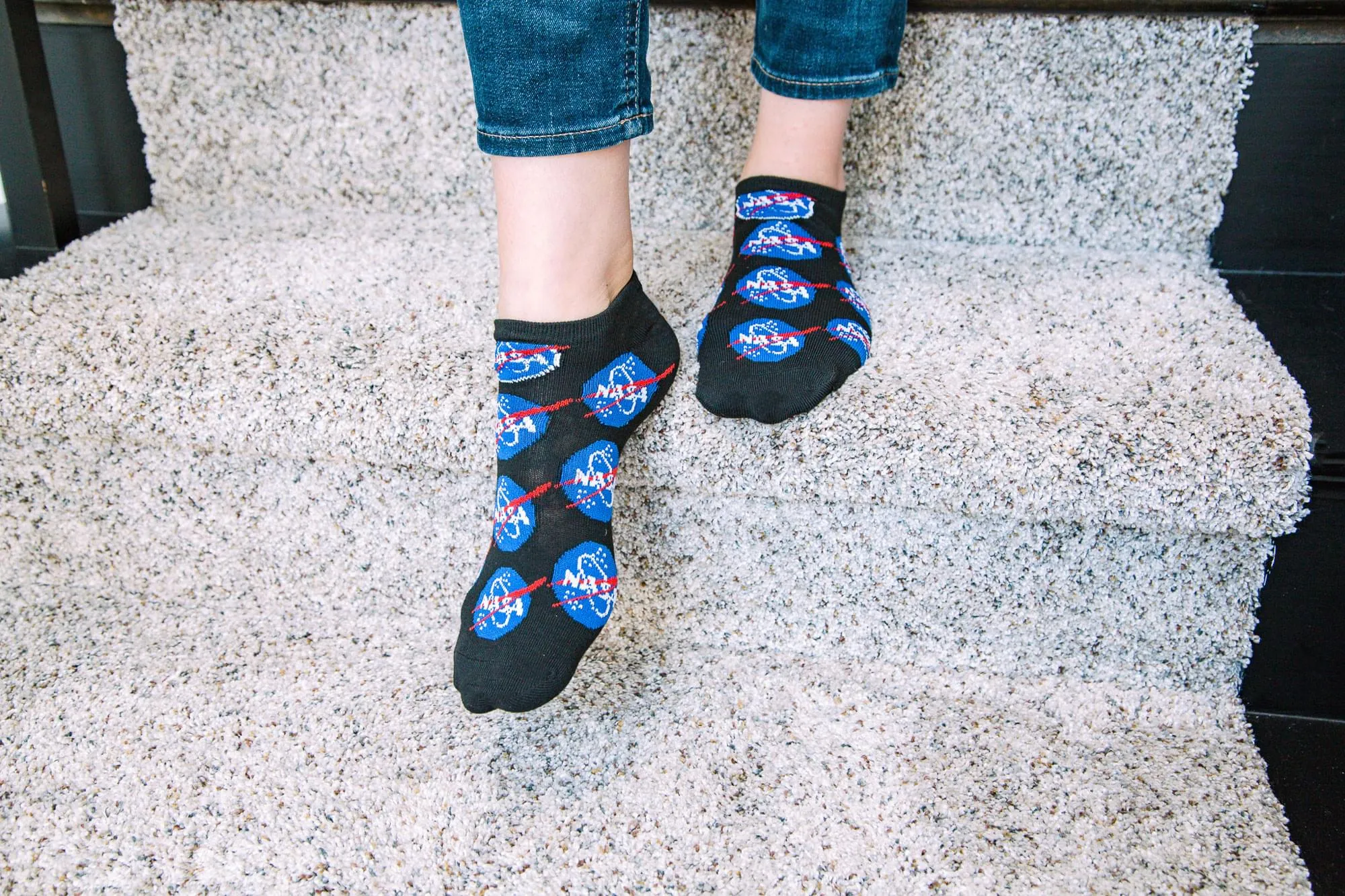 NASA Novelty Low-Cut Unisex Ankle Socks | 5 Pairs