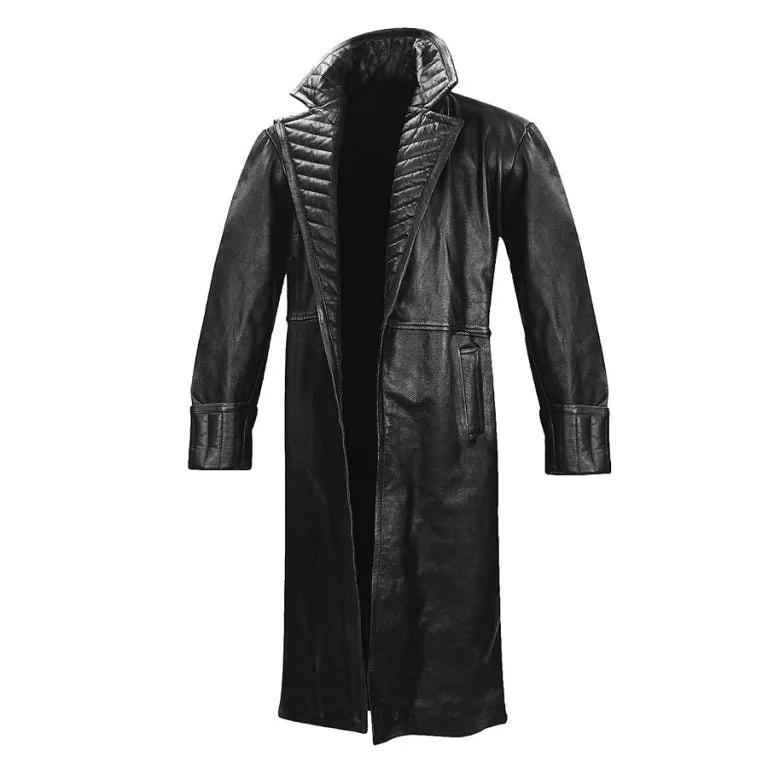 Nick Fury Iron Man 2 Leather Trench Coat