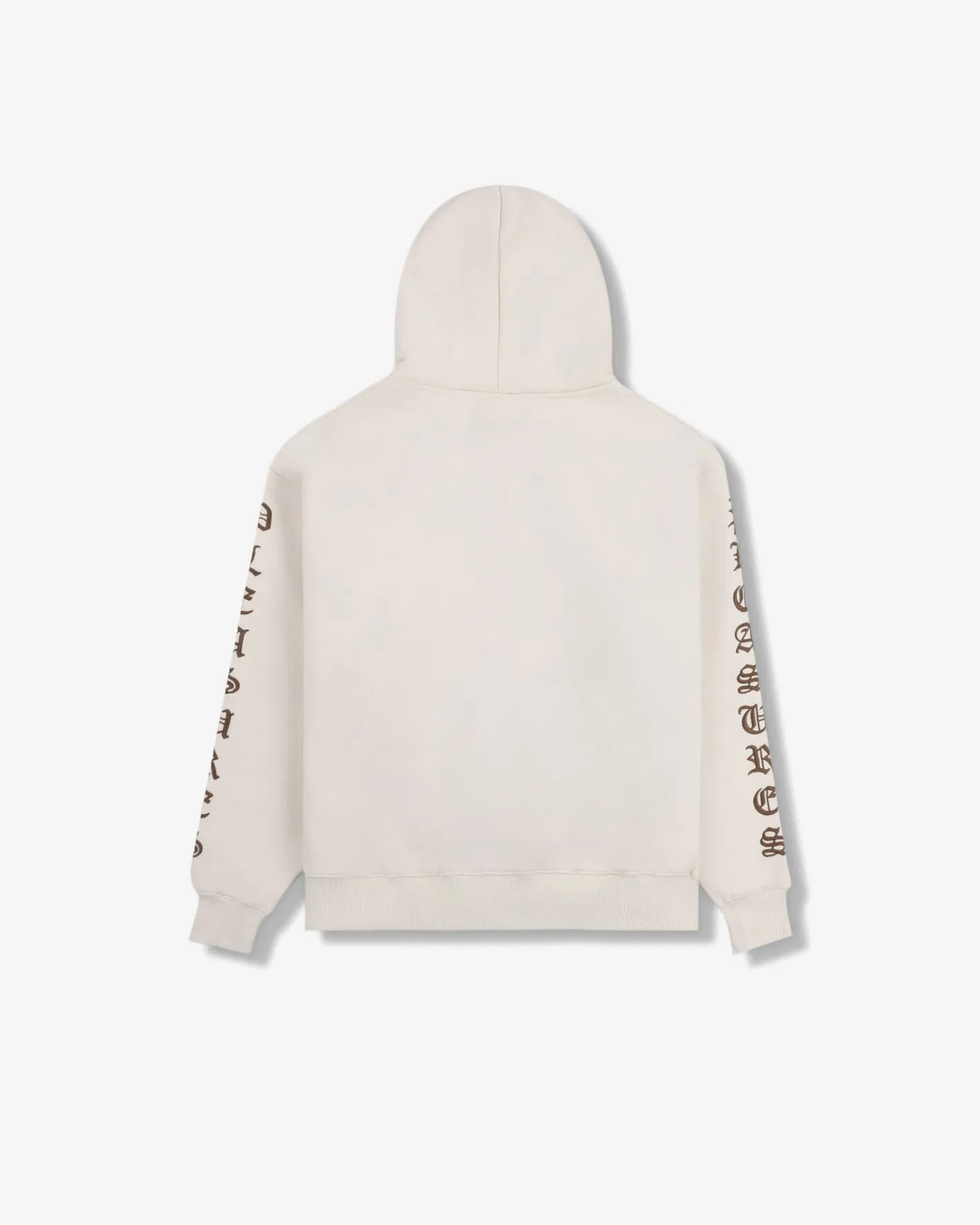 OE ZIP UP HOODIE - NATURAL