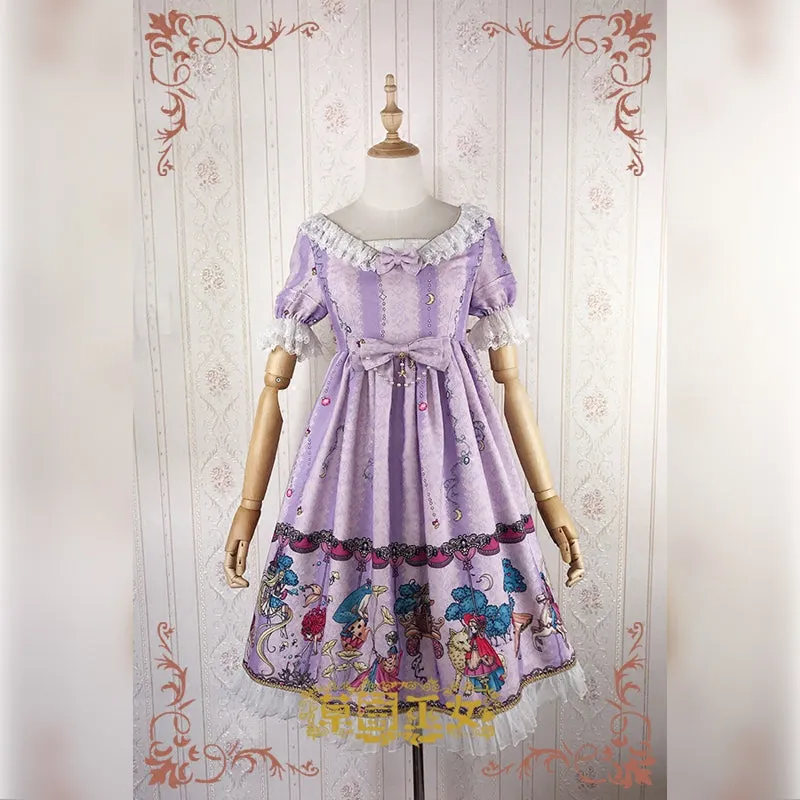 OP Dress♥Ready to Ship♥Fairyland♥Sweet Lolita Short Sleeve Dress