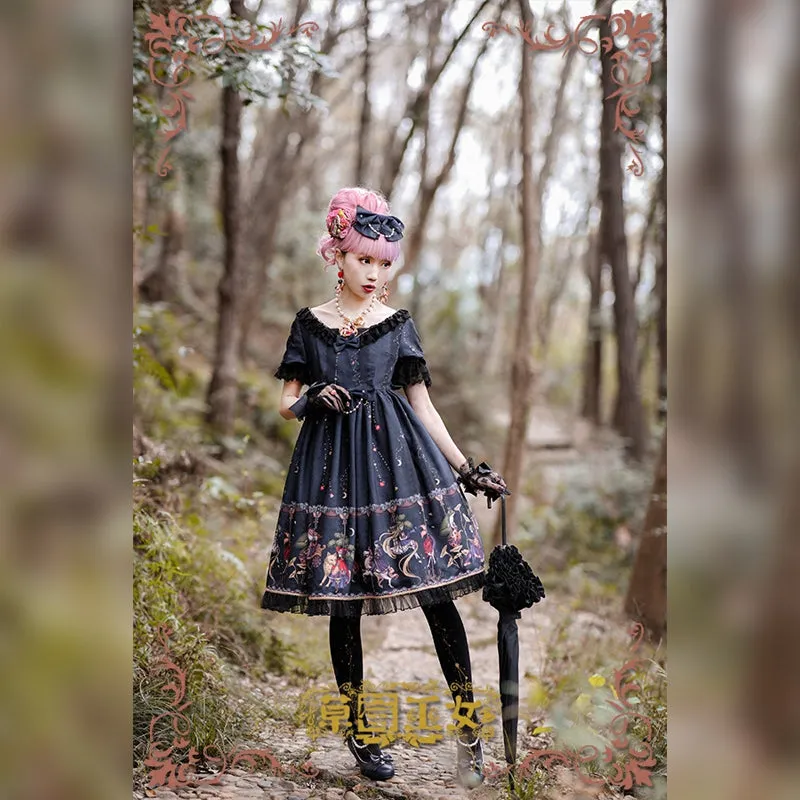 OP Dress♥Ready to Ship♥Fairyland♥Sweet Lolita Short Sleeve Dress