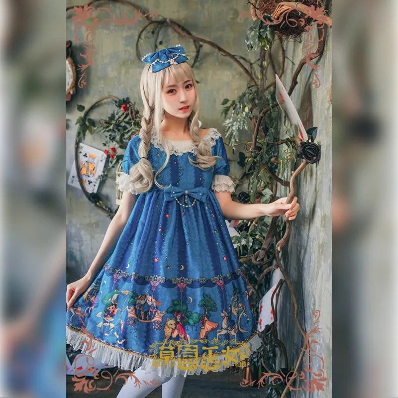 OP Dress♥Ready to Ship♥Fairyland♥Sweet Lolita Short Sleeve Dress