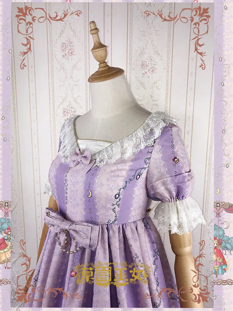 OP Dress♥Ready to Ship♥Fairyland♥Sweet Lolita Short Sleeve Dress