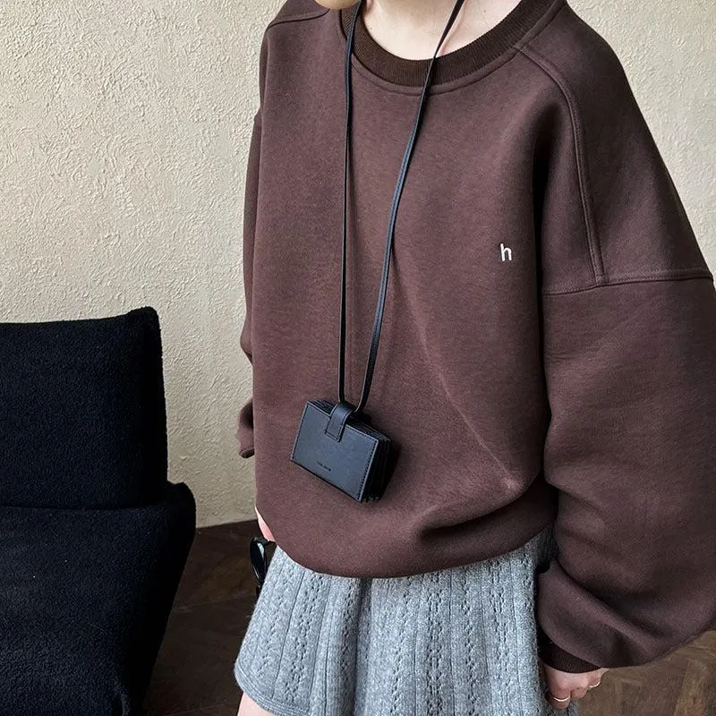 Oversized Crewneck Sweatshirt