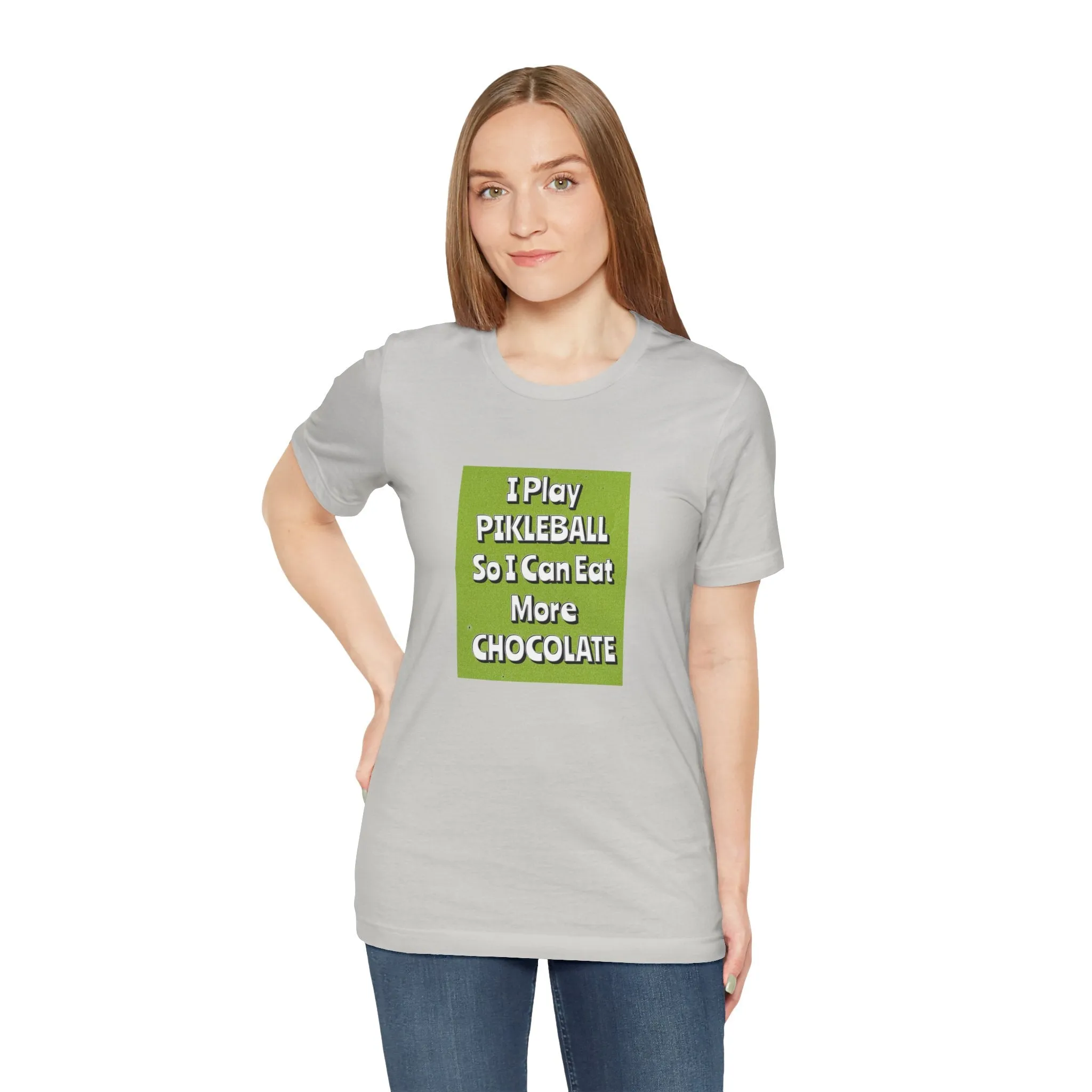 Pickleball Tee - Chocolate Lover Quote