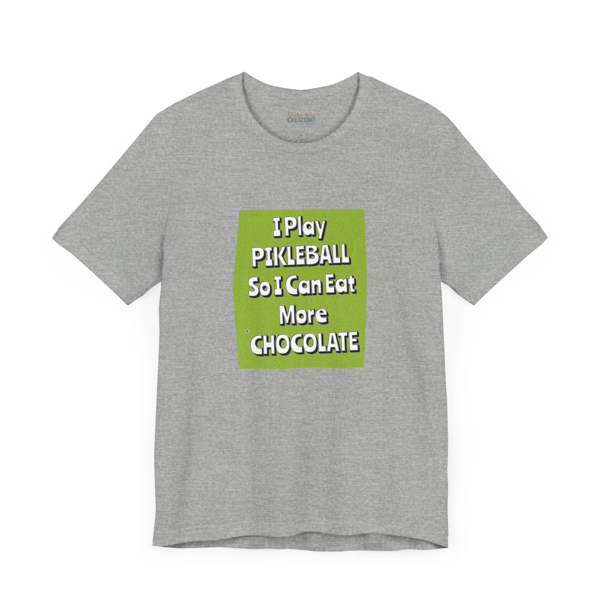 Pickleball Tee - Chocolate Lover Quote