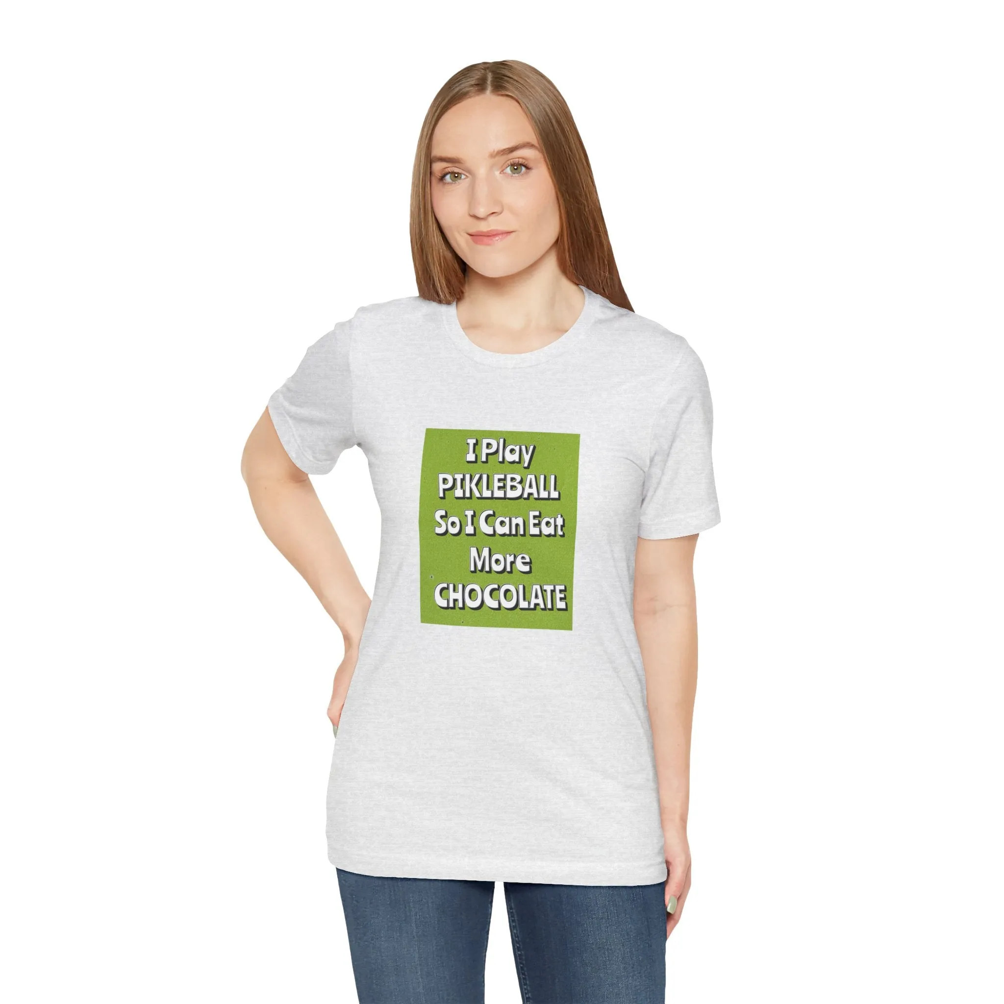 Pickleball Tee - Chocolate Lover Quote