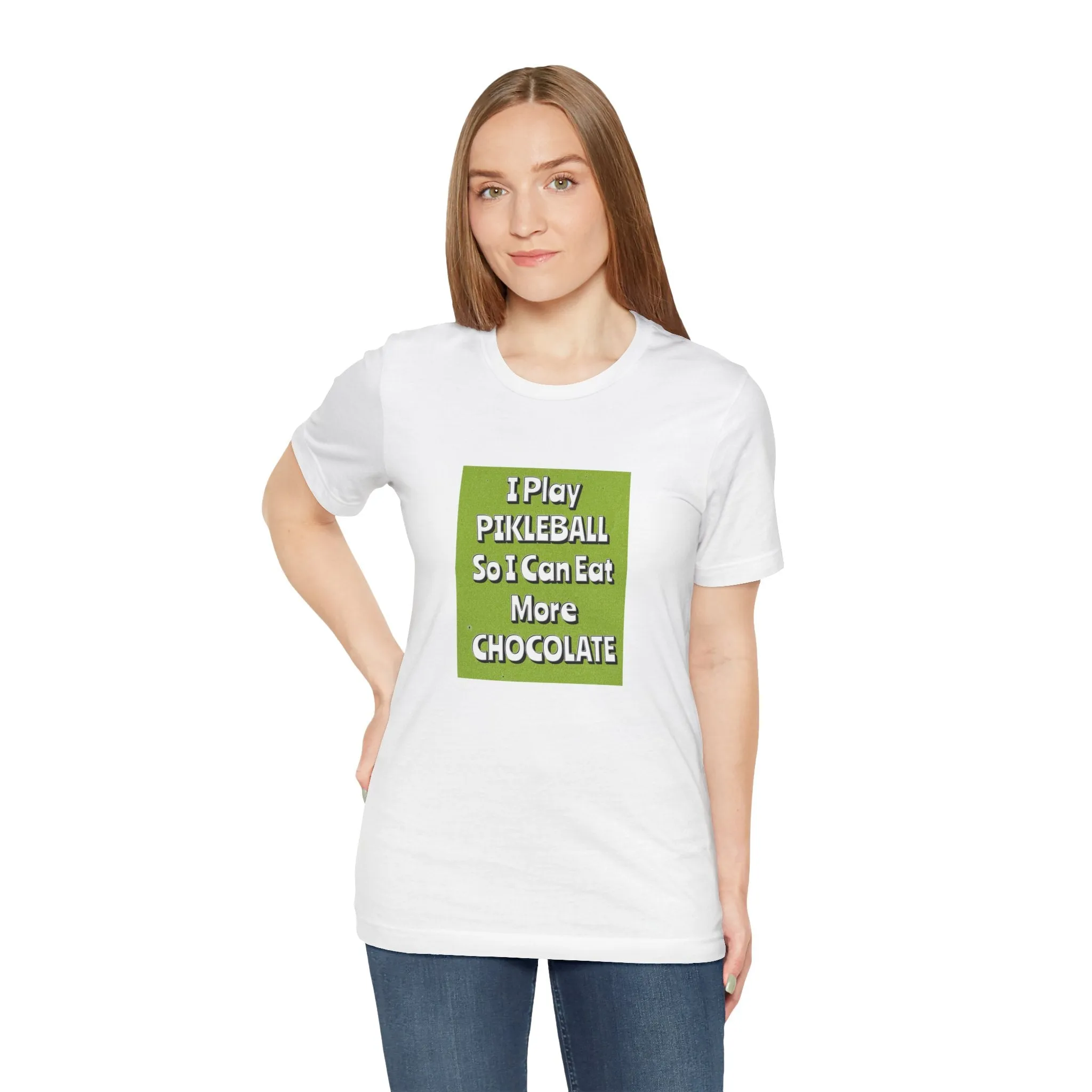 Pickleball Tee - Chocolate Lover Quote