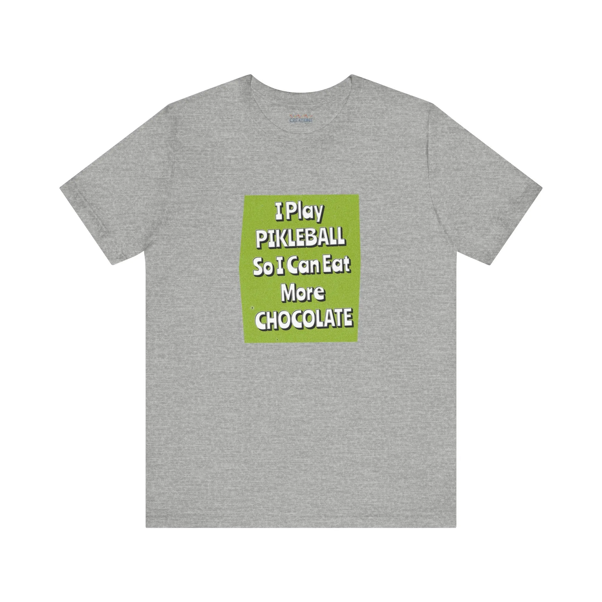 Pickleball Tee - Chocolate Lover Quote