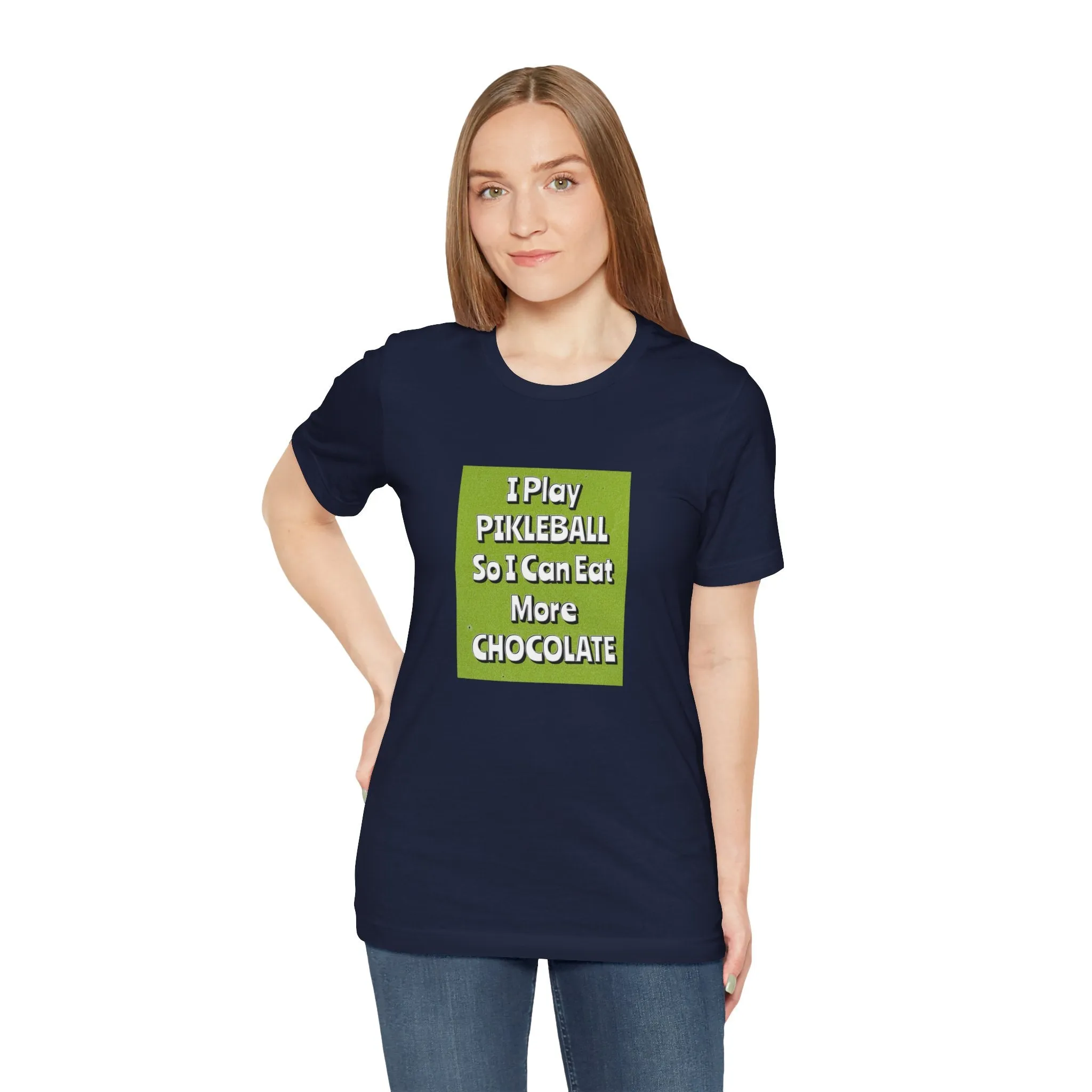 Pickleball Tee - Chocolate Lover Quote