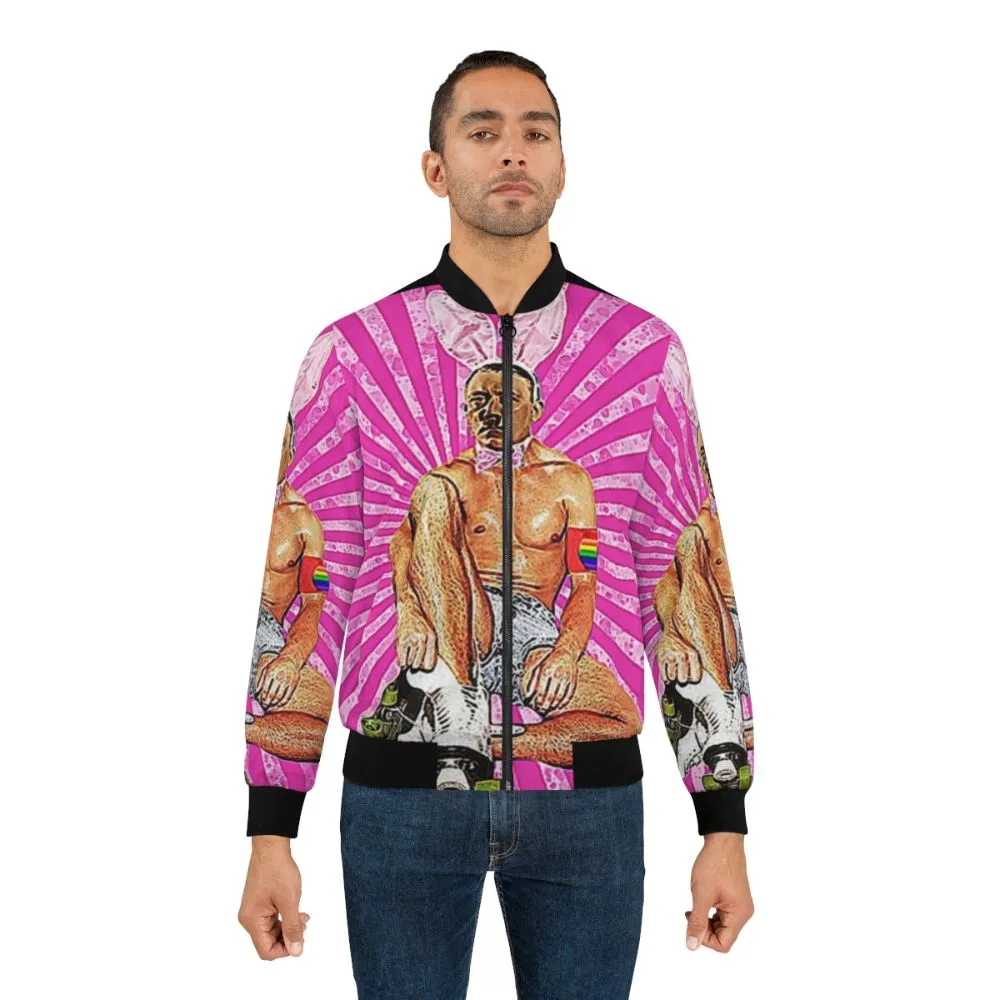 "Iconic Roller Boy - Hitler Humor & Rollers Funny Bomber Jacket"