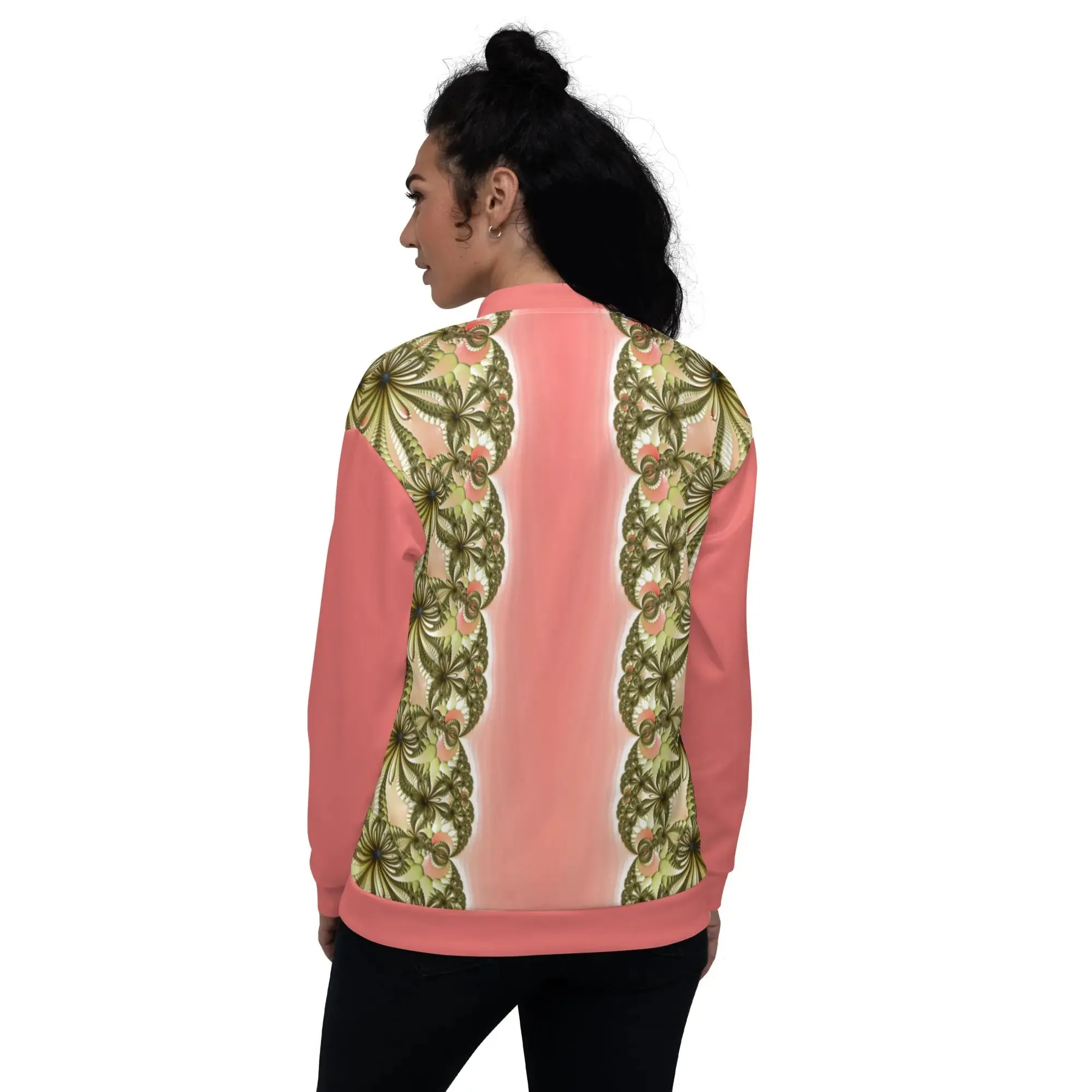 "Wild Lily" Collection - All Over Print Unisex Bomber Jacket