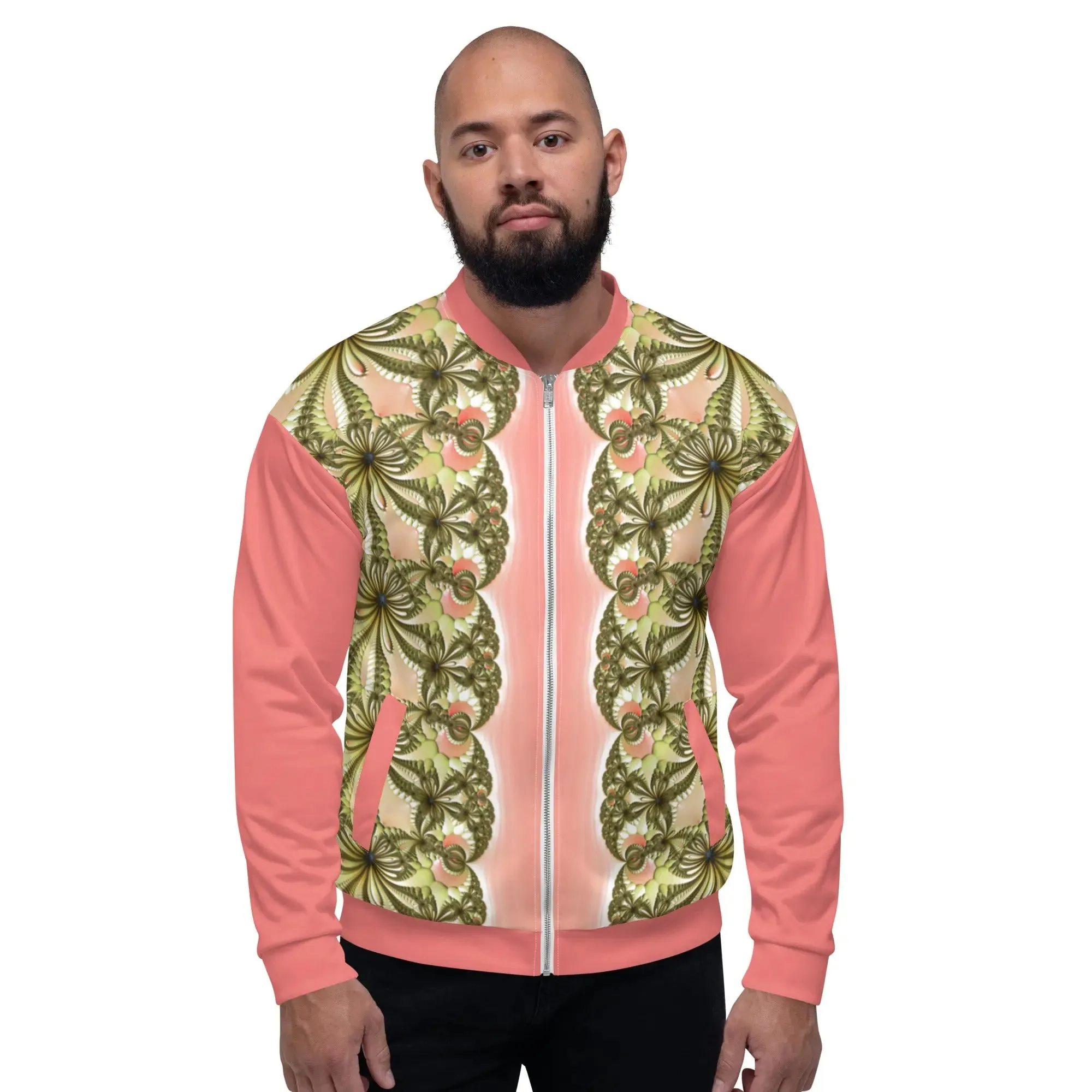 "Wild Lily" Collection - All Over Print Unisex Bomber Jacket