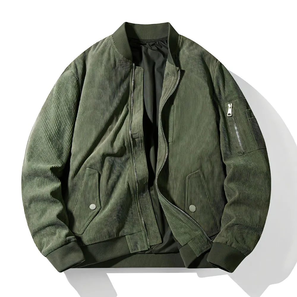 RAMBLE CORDUROY BOMBER JACKET